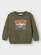 Name It Kids Sweatshirt Khaki Blouse