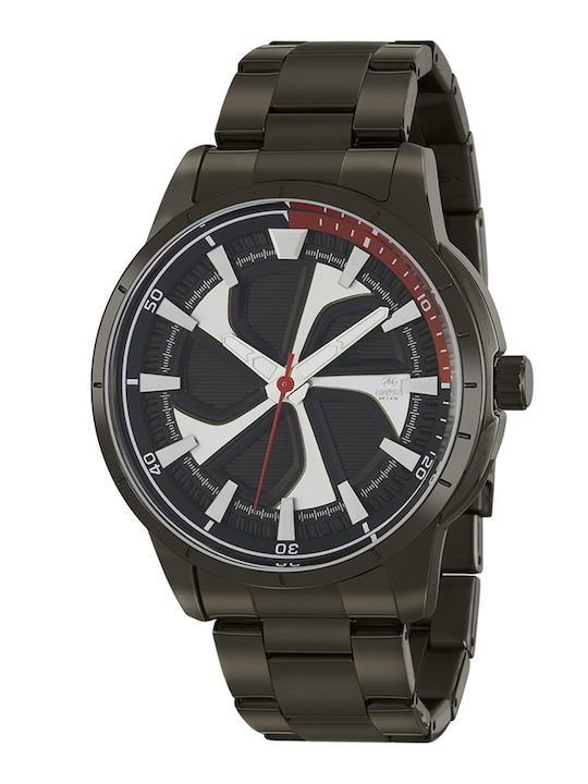 Marea Men's Watch Battery with Black Ceramic Bracelet