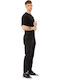 MELT Trousers Chino Elastic Black