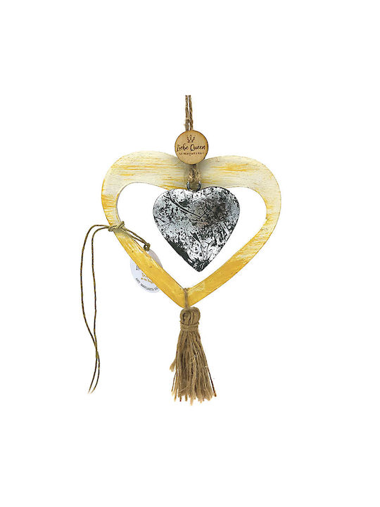 Yellow Heart Charm