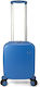 Benzi Cabin Travel Suitcase Hard Blue with 4 Wheels Height 44cm BZ5789