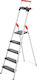 Household Ladder L100 Topline Aluminum 5 Steps