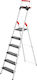 Household Ladder L100 Topline Aluminum 6 Steps