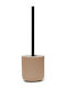 Douceur d'Intérieur Keramik Badezimmer Toilettenbürste Beige