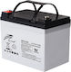 Оловна батерия за електрически превозни средства Ritar Ev12-33 12V 33 Ah 195 130 160 мм гел
