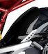 Barracuda Φτερό Πίσω Τροχού Μοτοσυκλέτας για Ducati Multistrada Μαύρο