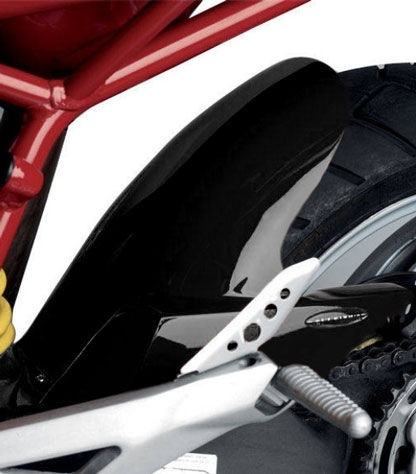 Barracuda Φτερό Πίσω Τροχού Μοτοσυκλέτας για Ducati Multistrada Μαύρο
