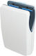Vertical Hand Dryer Made Abs Hepa Filter 1500 W Fireproof White 54x32x18 Cm
