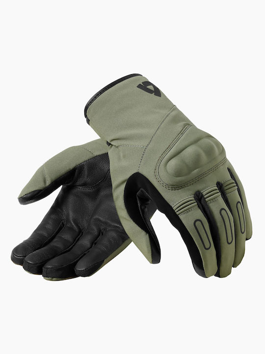 Rev'IT Cassini H2o Winter Men's Motorcycle Gloves Waterproof Green
