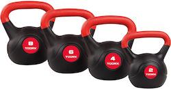 Toorx Kettlebell από PVC 8kg Κόκκινο Toorx Kettlebell από PVC 8kg Κόκκινο