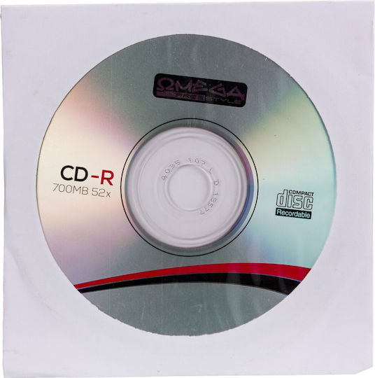 Omega Freestyle Cd-r 700mb 52x Envelope
