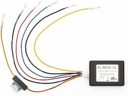 Connects2 Μετασχηματιστής Αυτοκινήτου Από 24V σε 12V 10A