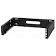 Stalflex Rack Holder Wall Mounted 19" 2u 330mm Black Wrh19-2u-330b