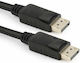 Cable DisplayPort male - DisplayPort male 3m Μαύρο