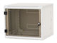 Triton 19" zweiteiliger Schrank 12HE/515mm Vollglastüren