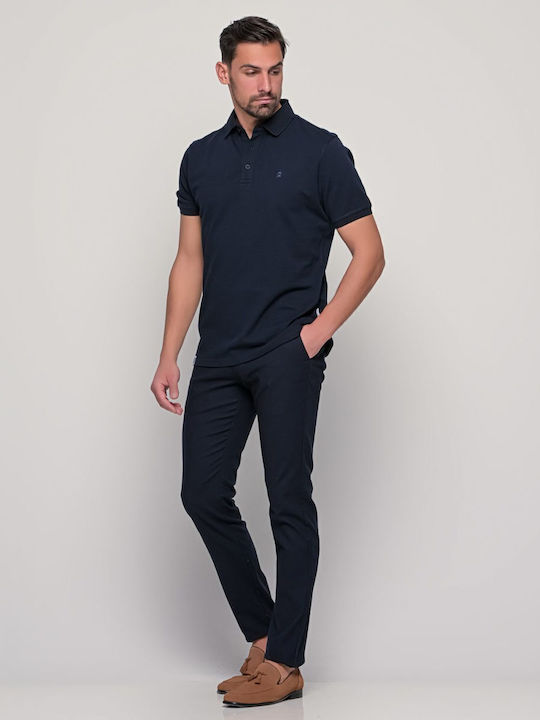 Beneto Maretti Hose Chino Marineblau