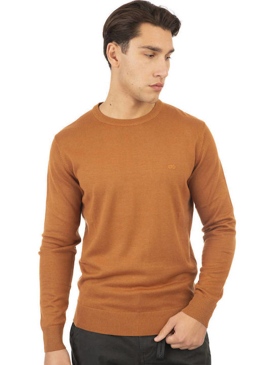Double Langarm-Pullover Tabac Brown