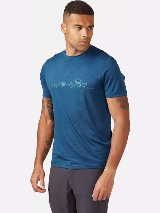 Αθλητικό T-shirt Nightfall Blue
