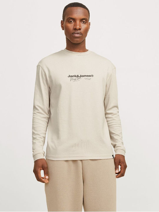 Jack & Jones T-shirt Εκρου