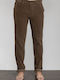 Ανδρικό Παντελόνι Ελαστικό Slim Fit Χακί