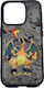 Pokemon Charizard Umschlag Rückseite Kunststoff Schwarz (iPhone 15 Pro Max)