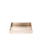 Melamin-Tablett Champagner 32x27x5cm