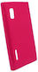 LG Umschlag Rückseite Silikon Fuchsie (LG E610 Optimus L5)