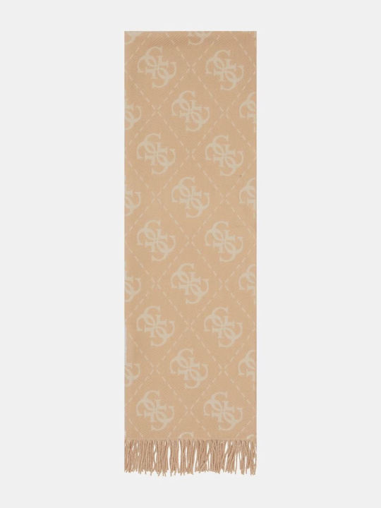 Guess Women's Wool Scarf Beige