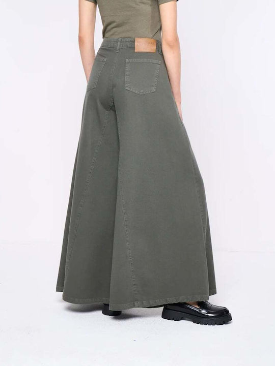 Women's Jean Trousers Green
