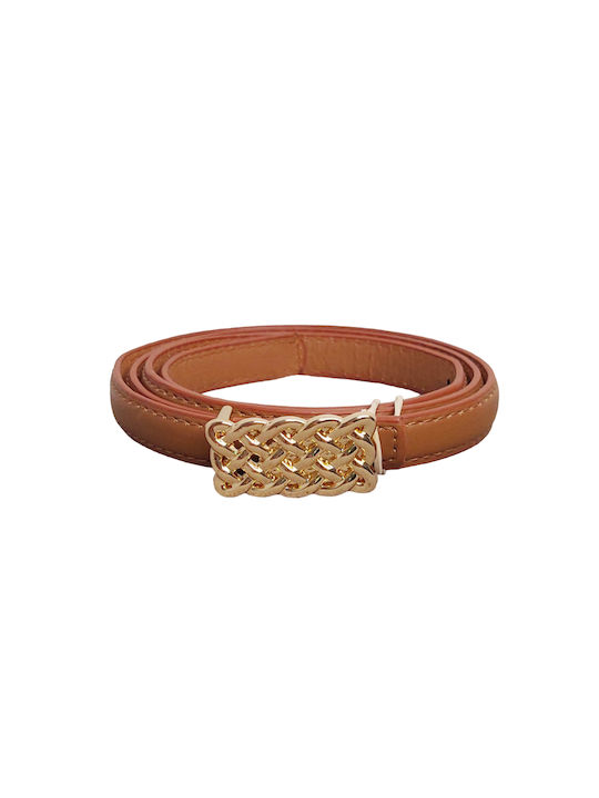 Fashion Vibes Women's Belt Brown