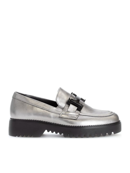 Gabor Дамски Loafers в Сребрист Цвят