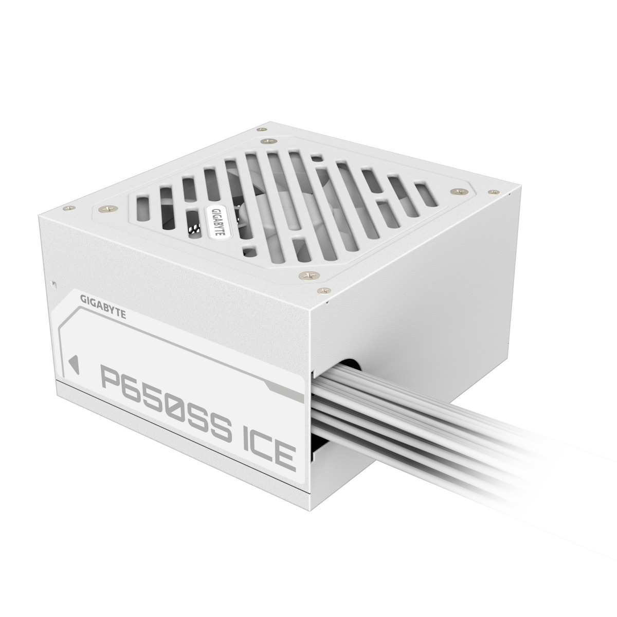 Gigabyte 650W Λευκό Τροφοδοτικό Υπολογιστή Full Wired 80 Plus Silver (GP-P650SS ICE)