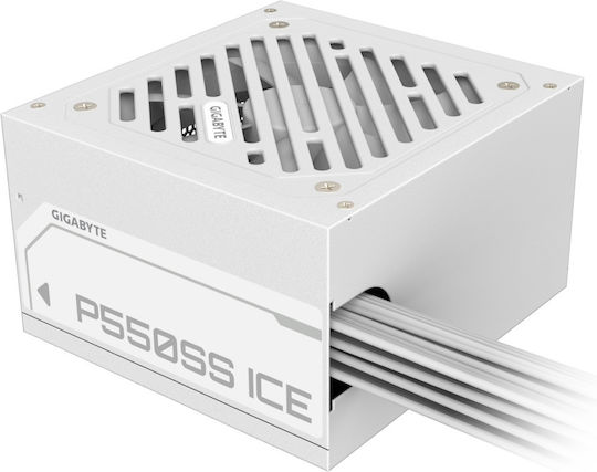 Gigabyte GP-P550SS ICE 550W Weiß Computer-Netzteil Voll verkabelt 80 Plus Silber
