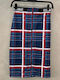 Midi Fustă Carou Tartan Blue