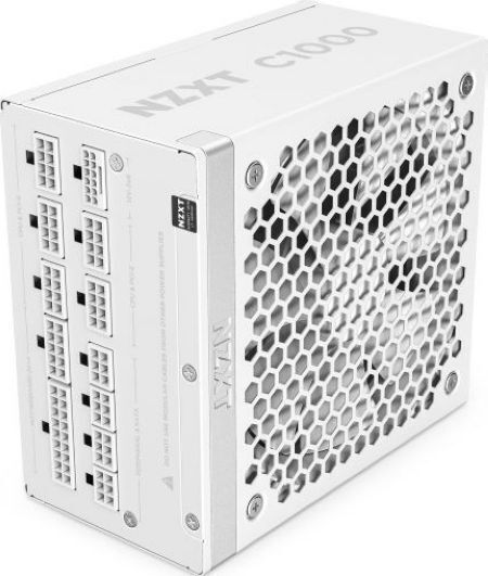 NZXT C1000 Gold ATX 3.1 1000W Λευκό Τροφοδοτικό Υπολογιστή Full Modular 80 Plus Gold