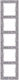 Mutlusan Elitra Plus Corian Switch Frame 5 Posi...