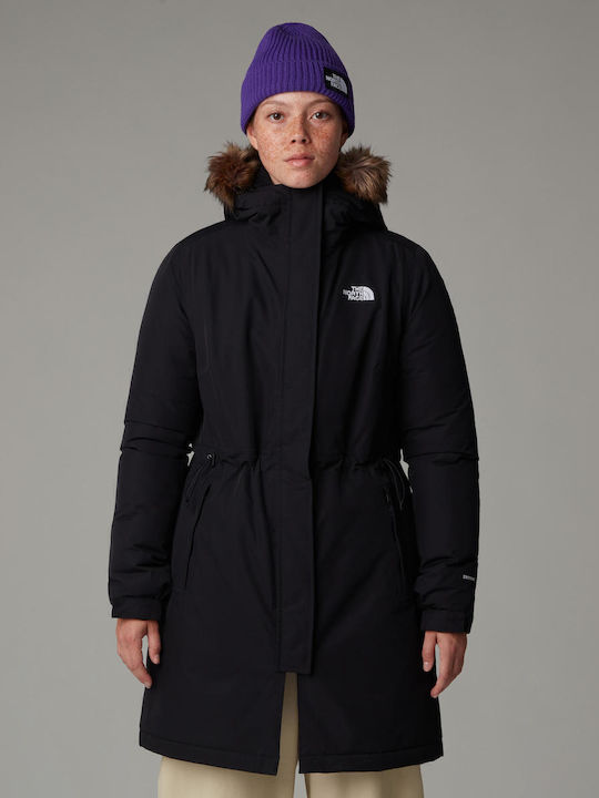 Recycled Zaneck Winter Jacket Parka Black