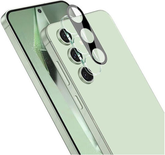Προστασία Κάμερας Tempered Glass Μαύρο για το Samsung Galaxy S24 FE 5G