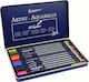 Lean Toys Farbstift-Set Aquarell 12Stück Packung von 1 Verpackungen
