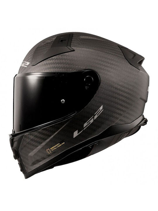 LS2 FF811 Vector II Carbon Solid Matt Κράνος Μη...