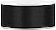 PartyDeco Satin Panglică Monocromie Negru 25met...