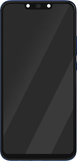 Clappio LCD екран + тъч панел за Huawei Mate 20 Lite шаси синьо