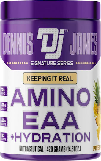 Dennis James Signature Series Амино Eaa Прах Таурин 420 Грама Портокал