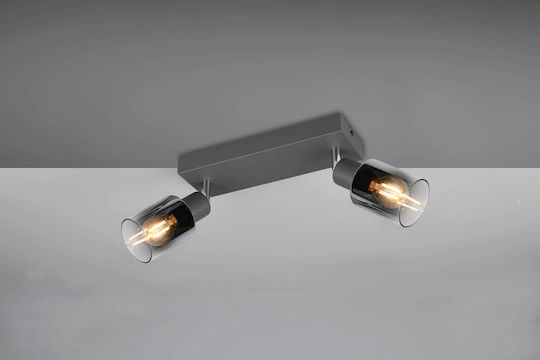 Trio Lighting Таванно осветление 27бр Сив с Фасунга E14