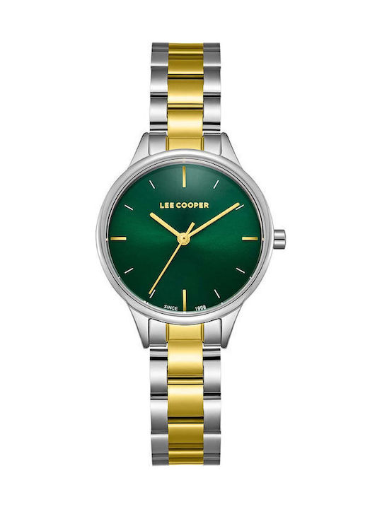 Lee Cooper Damen Uhr mit Metallarmband