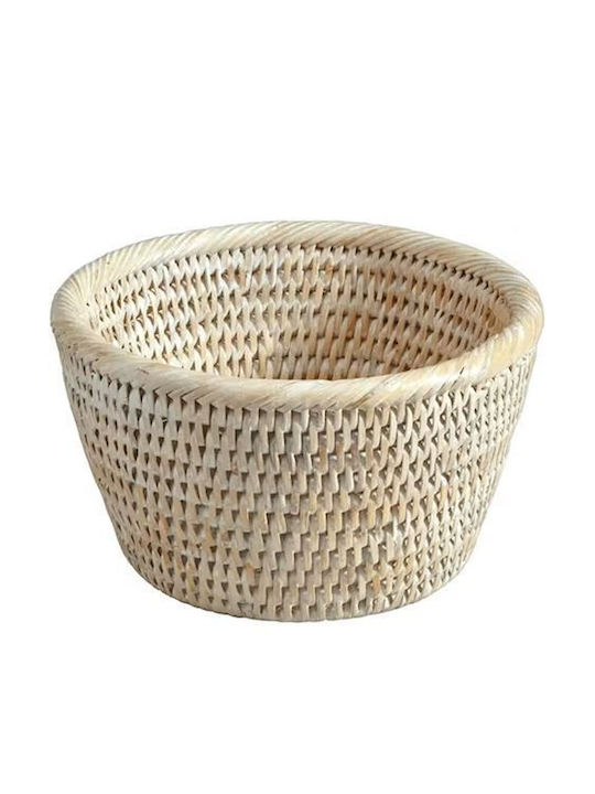 Bread Box made of Rattan 14x8cm