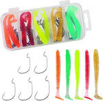 Artificial Bait 6pcs Set 61pcs