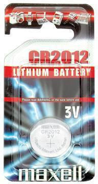 Maxell Cr2012 3v Lithium Button Battery