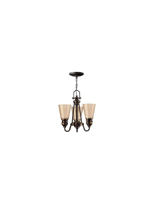 Elstead Lighting Chandelier Bronze HK-MAYFLOWER3