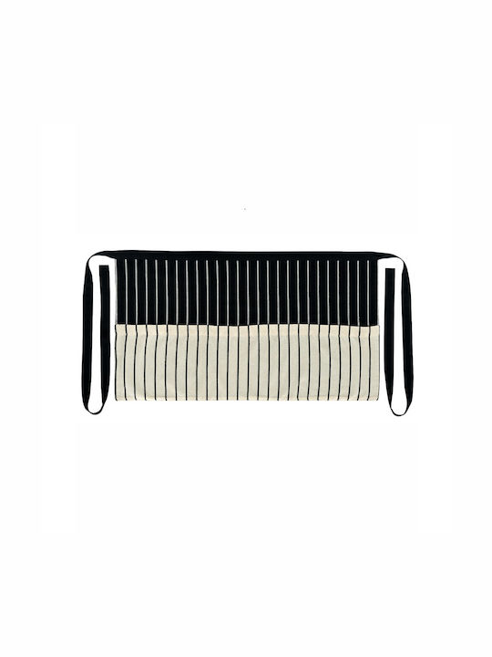 Kentia Cucinare Ποδιά Κουζίνας Μαύρη 39x70cm 000076346